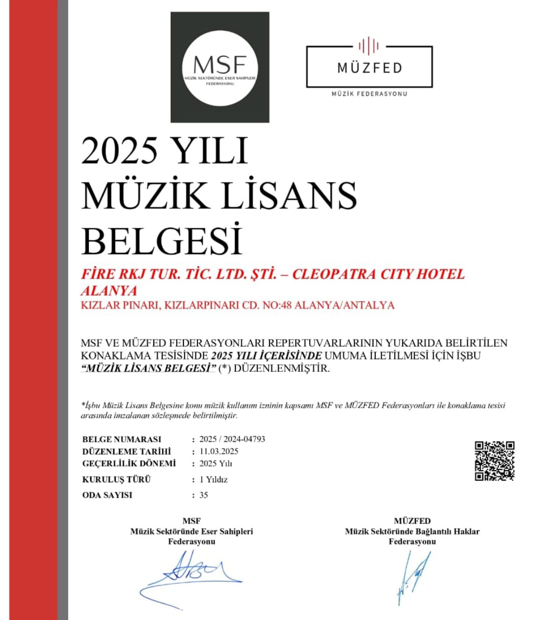 Music License