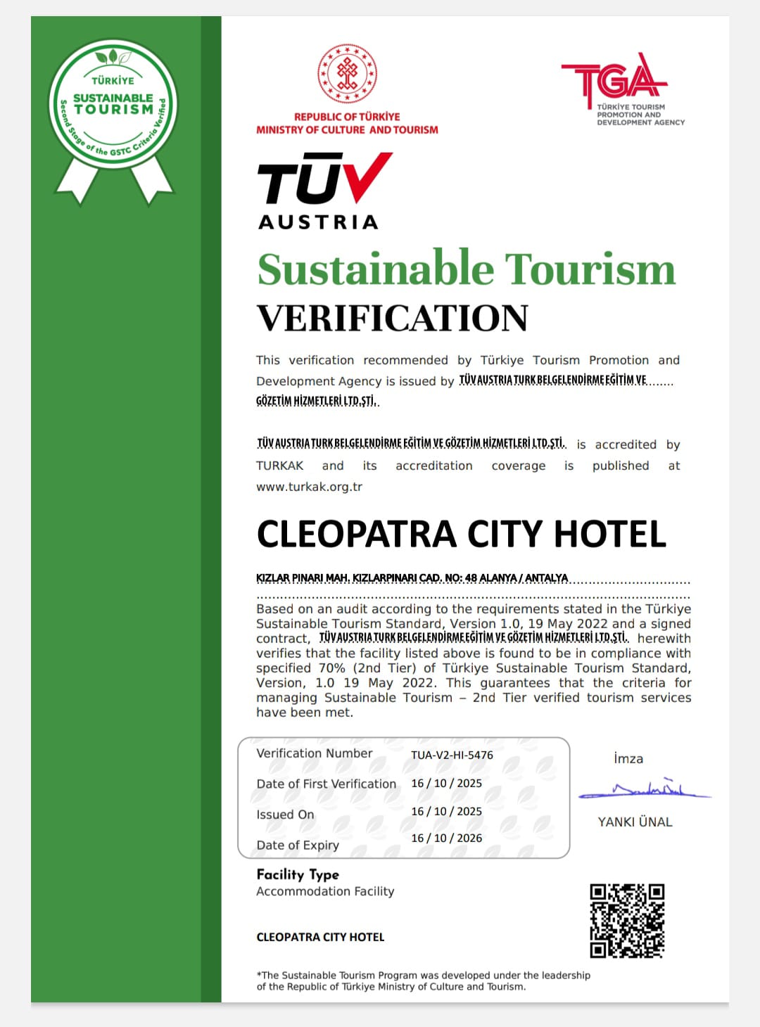 Sustainable Tourism